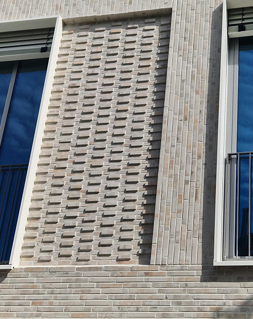 Abbildung Klinker Fassade