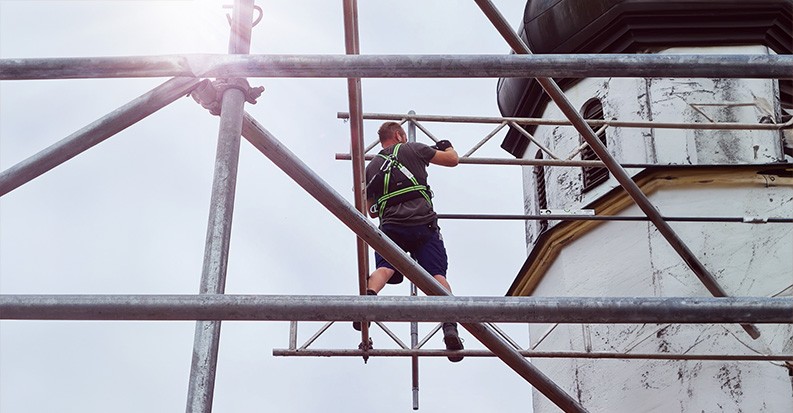 Abbildung eines Gerüsts