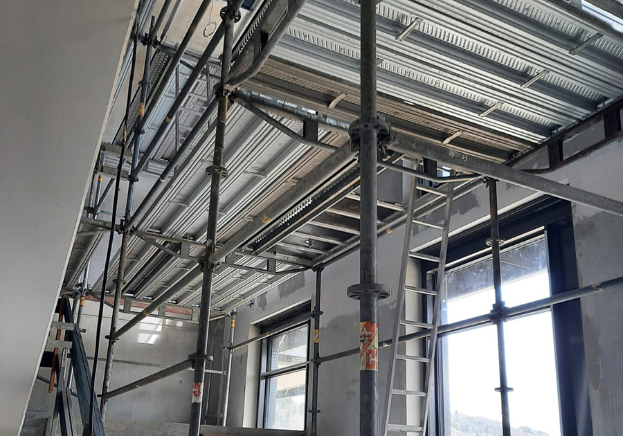 Gerüstbau Detailansicht