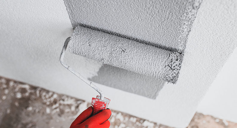 Detailansicht Malerarbeiten