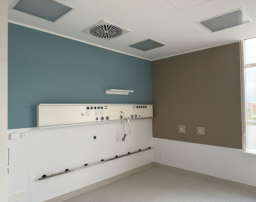 Impressionen Malerarbeiten in Klinik