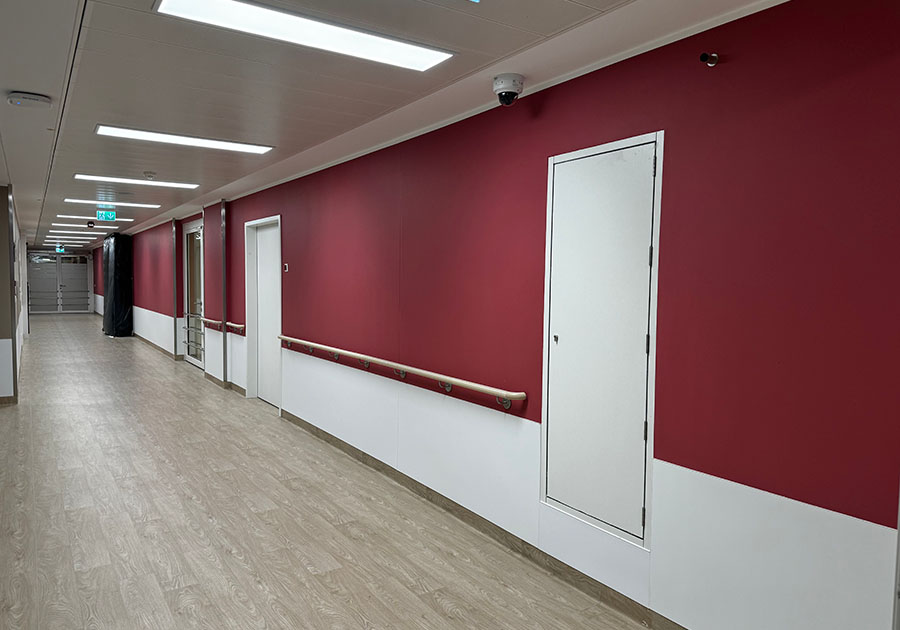 Impressionen Malerarbeiten in Klinik