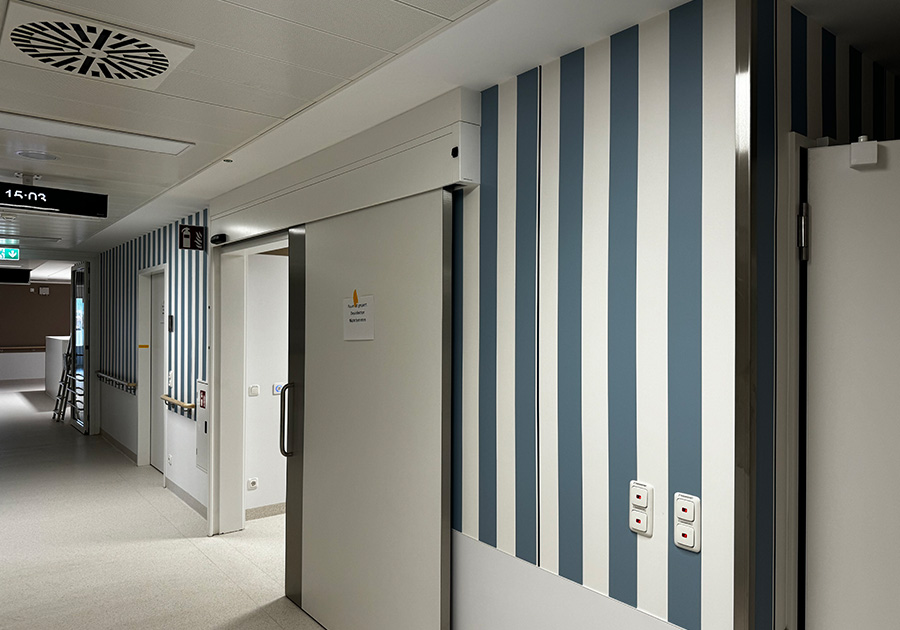 Impressionen Malerarbeiten in Klinik