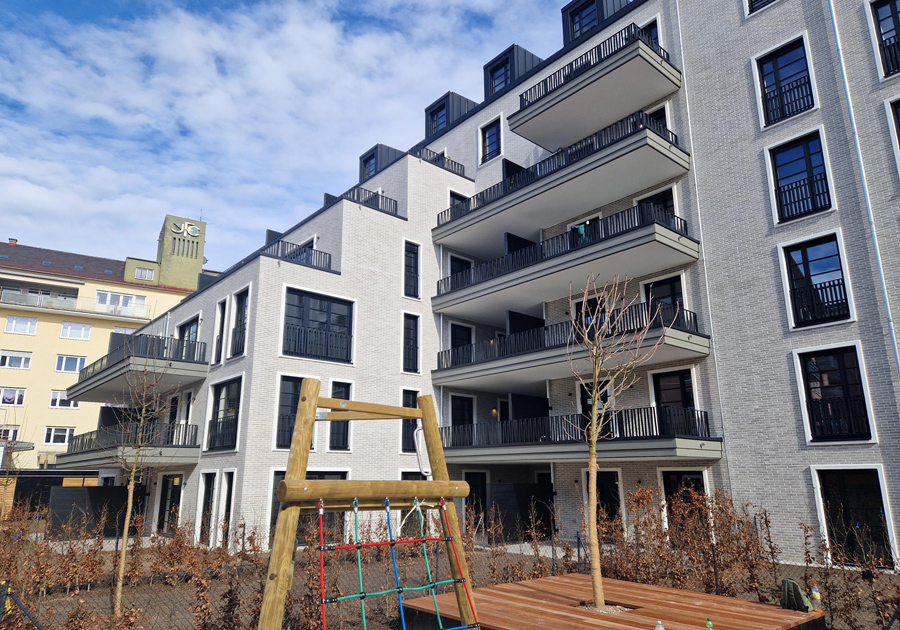 Ansicht Referenz Kirchenstraße Klinker